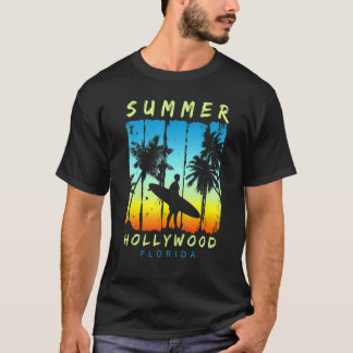 ヴィンテージファミリーバケーションフロリダハリウッドサンセットB Tシャツ