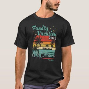 ヴィンテージファミリーバケーション2022ニューヨークコニーアイランド Tシャツ