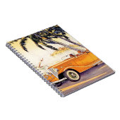 ヴィンテージファミリーバケーションinコンバーチブルカー ノートブック (右側)