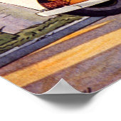 ヴィンテージファミリーバケーションinコンバーチブルカー ポスター (角)