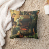 ヴィンテージファミリーパーティー、料理ステークス飲みビール クッション (ブランケット)