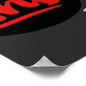 ヴィンテージファミリービーチ旅行 ポスター (角)