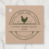 ヴィンテージファミリーファーム卵カートンシール フェイバータグ (正面)