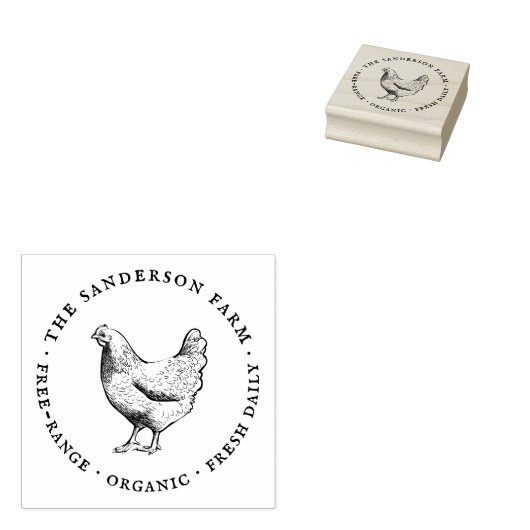 ヴィンテージファミリーファーム素朴エッグカートン ラバースタンプ (押印)