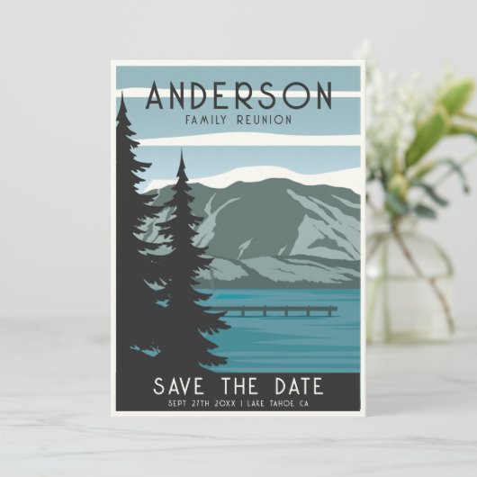 ヴィンテージファミリー懇親会キャンピングトリップフォレストツリーズ セーブザデート (スタンド正面)