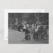 ヴィンテージファミリー描ズ ポストカード (正面/裏面)