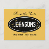 ヴィンテージファミリ懇親会日付ポストカードの保存 案内ポストカード (正面)