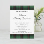 ヴィンテージファミリ懇親会、タータンチェックダビッドソンパターン 招待状 (スタンド正面)