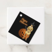 ヴィンテージファンキーガールウィッチハロウィーン フェイバータグ (インサイチュ)