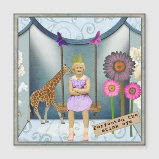 ヴィンテージファンキーキッド改変型人工磁気カード (正面)