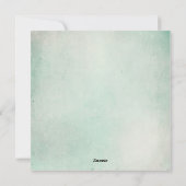 ヴィンテージファンキークリスマスコラージクリスマスカード シーズンカード (裏面)