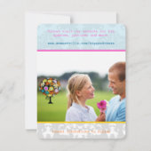 ヴィンテージファンキーダマスク写真ウェディング日付を保存 セーブザデート (正面)