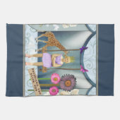 ヴィンテージファンキー子がアートコラージュを改変 キッチンタオル (横)