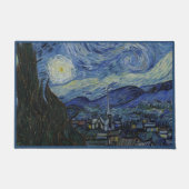 ヴィンテージファンゴッホザスターリーナイト ドアマット (正面)