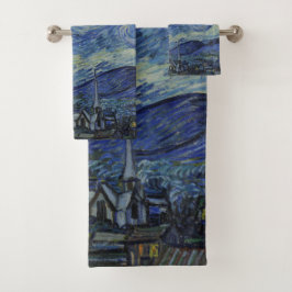 ヴィンテージファンゴッホザスターリーナイト バスタオルセット