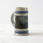 ヴィンテージファンゴッホザスターリーナイト ビールジョッキ (正面左)