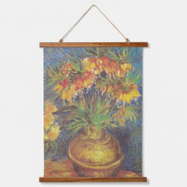 ヴィンテージファンゴッホ油田の銅瓶 吊り下げ型タペストリー