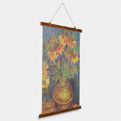 ヴィンテージファンゴッホ油田の銅瓶 吊り下げ型タペストリー (傾斜あり)