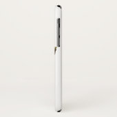 ヴィンテージファンシーオレンジリリー開花、ガーデンフラワー Case-Mate iPhoneケース (裏面/左)