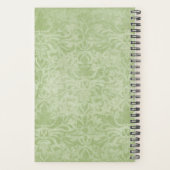 ヴィンテージファンシードレスキャットのカスタマイズ可能プランナー プランナー手帳 (裏面)