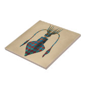 ヴィンテージファンタジーイカ タイル (側面)