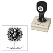 ヴィンテージファンタジーツリー ラバースタンプ (押印)