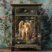 ヴィンテージファンタジーペガサス紙クラフトデコページ 薄葉紙