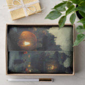 ヴィンテージファンタジー不気味ハロウィーンナイト 薄葉紙 (ギフト)