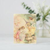 ヴィンテージファンタジー妖精の国 ポストカード (スタンド正面)