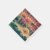 ヴィンテージファンフェアat NIght写真 スタンダードカクテルナプキン (角)