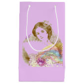 ヴィンテージファンレディースモールマット抱き枕 スモールペーパーバッグ (正面)