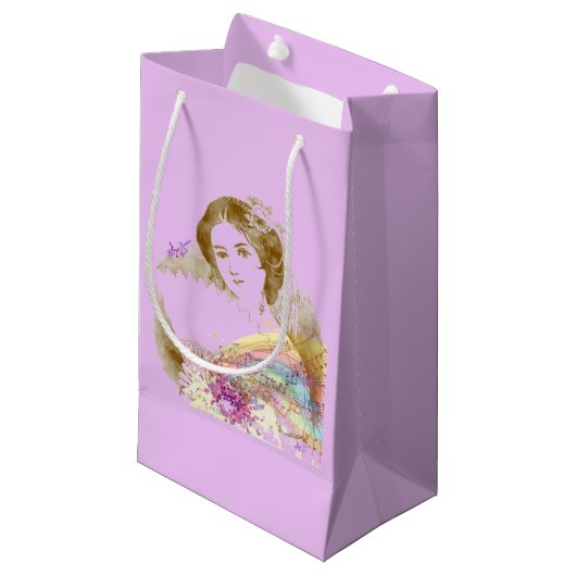 ヴィンテージファンレディースモールマット抱き枕 スモールペーパーバッグ (正面アングル)