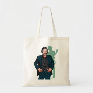 ヴィンテージファン向け素晴らしKeanu Art Reeves トートバッグ