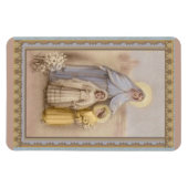 ヴィンテージファーストホーリーコミュニオンヴァージンメアリーイエス マグネット (横)