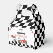 ヴィンテージファーストワンレースカー誕生日パーティーフェイスボックス フェイバーボックス (裏面サイド)