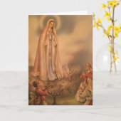 ヴィンテージファーティマの娘 カード (黄色い花)