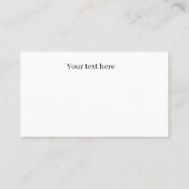 ヴィンテージファームの女の子の追加文字 名刺