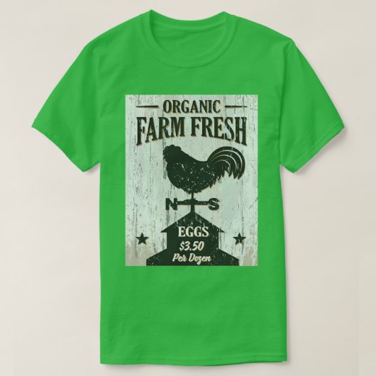 ヴィンテージファームの市況記号1 Tシャツ (デザイン正面)