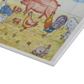 ヴィンテージファームの素朴なかわいい老ファッションド老 カッティングボード (角)