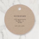 ヴィンテージファームエンケアデイトエッグカートン フェイバータグ (裏面)