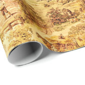 ヴィンテージファームシーンパターン ラッピングペーパー (ロールコーナー)