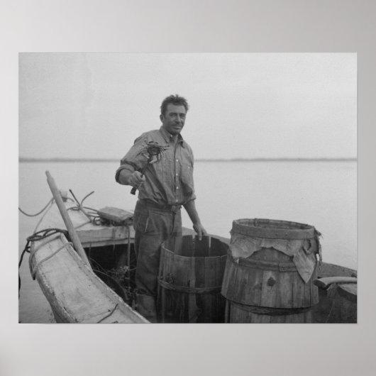 ヴィンテージファームセキュリティ管理プリント ポスター (正面)