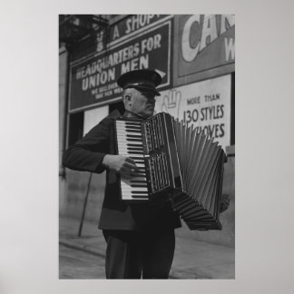 ヴィンテージファームセキュリティ管理プリント ポスター