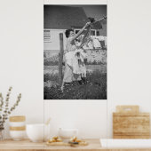 ヴィンテージファームセキュリティ管理プリント ポスター (キッチン)