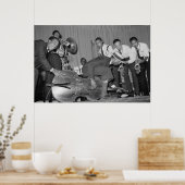 ヴィンテージファームセキュリティ管理プリント ポスター (キッチン)