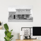 ヴィンテージファームセキュリティ管理プリント ポスター (ホームオフィス)