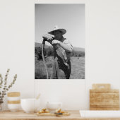 ヴィンテージファームセキュリティ管理プリント ポスター (キッチン)