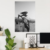 ヴィンテージファームセキュリティ管理プリント ポスター (ホームオフィス)