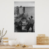 ヴィンテージファームセキュリティ管理プリント ポスター (キッチン)