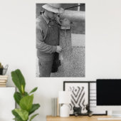 ヴィンテージファームセキュリティ管理プリント ポスター (ホームオフィス)